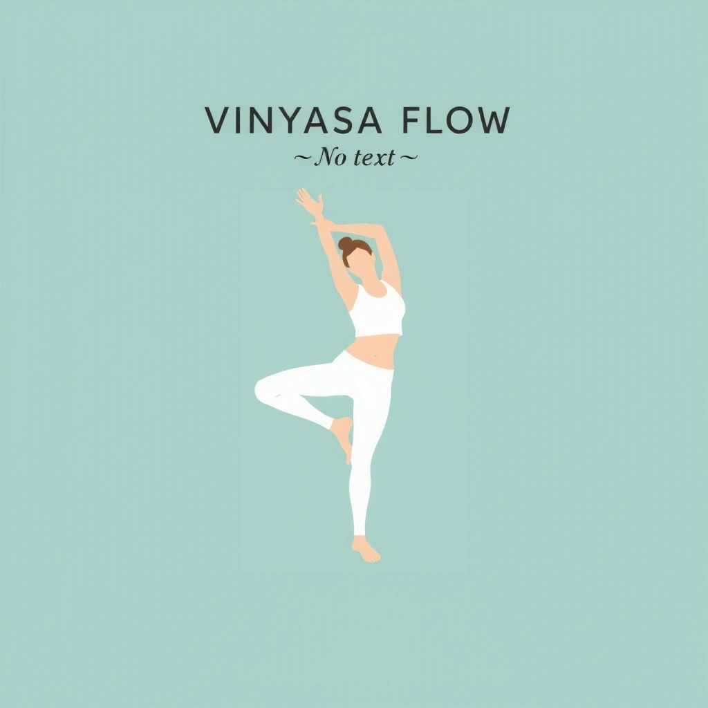 Icon representing dynamic Vinyasa Flow yoga